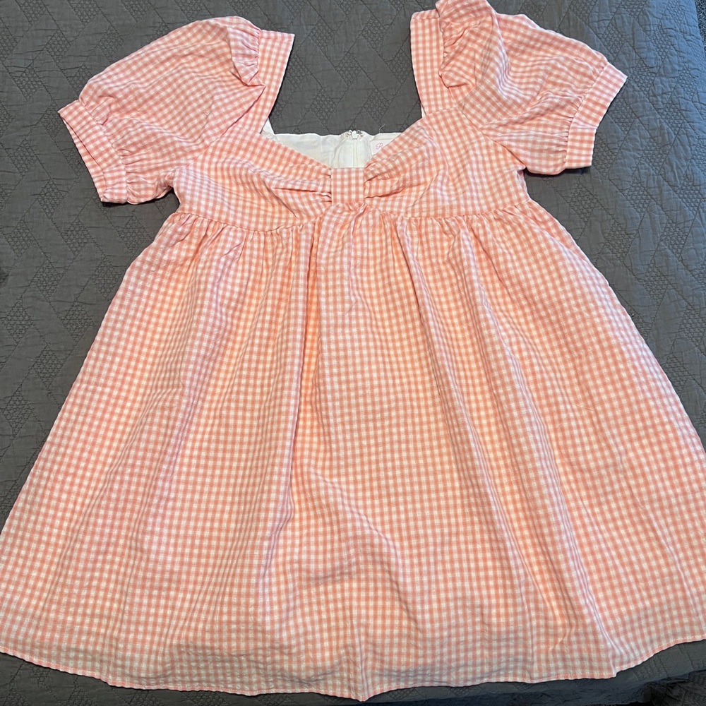 Pink Lily Pink Gingham Dress - Picture 2 of 2